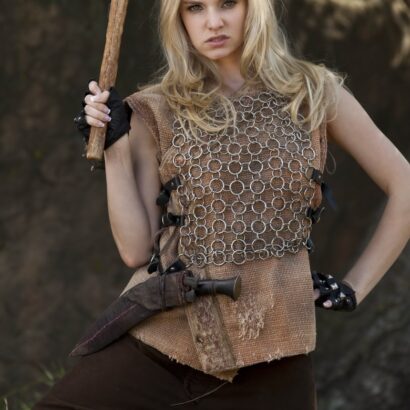 Izlee Chain Mail and Spikes Nudes