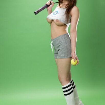 Yumi Mitsuki Tennis Player Gravure