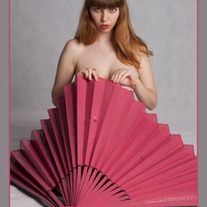 Wildflower Pink Fan Nude Muse