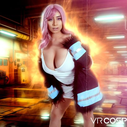 Violet Myers in Fire Force A XXX Parody Remastered at VR Cosplay X
