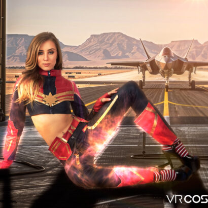 Haley Reed in Captain Marvel A XXX Parody Remastered at VR Cosplay X