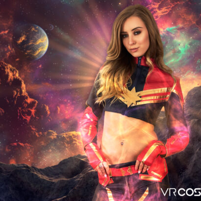 Haley Reed in Captain Marvel A XXX Parody Remastered at VR Cosplay X