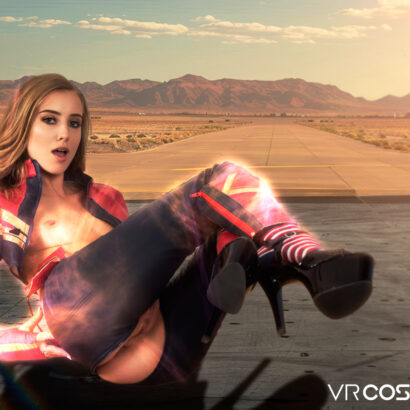 Haley Reed in Captain Marvel A XXX Parody Remastered at VR Cosplay X