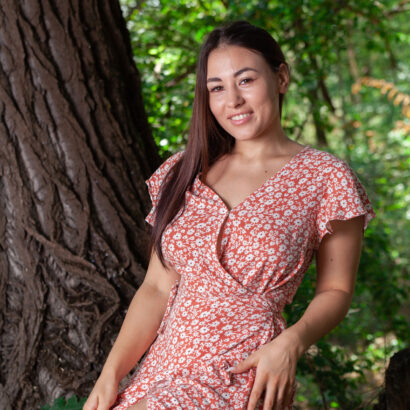 Sumiko in Summer Dress at MetArt