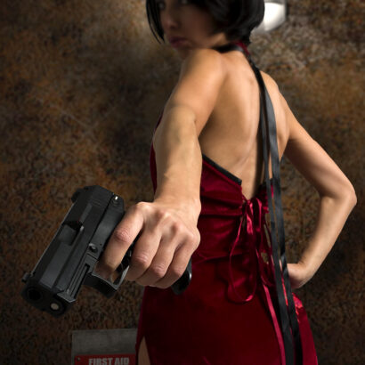 Angela Blanche in Ada Wong Resident Evil at Cosplay Erotica