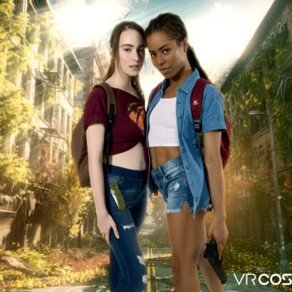 Kira Noir and Hazel Moore in The Last Of Us A XXX Parody Remastered at VR Cosplay X