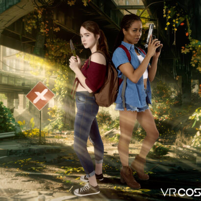 Kira Noir and Hazel Moore in The Last Of Us A XXX Parody Remastered at VR Cosplay X