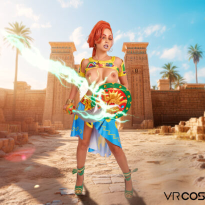 Daisy Fuentes in Hyrule Warriors: Age Of Calamity A XXX Parody at VR Cosplay X