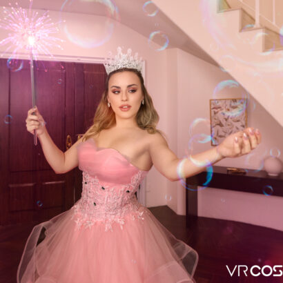 Anna Claire Clouds in Wicked Glinda A XXX Parody at VR Cosplay X