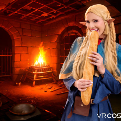 Katee V in Delicious In Dungeon A XXX Parody at VR Cosplay X