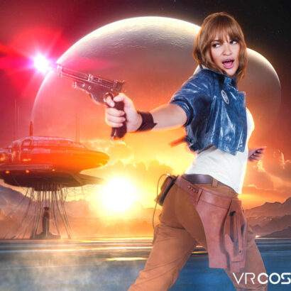 Gizelle Blanco in Star Wars Outlaws A XXX Parody at VR Cosplay X