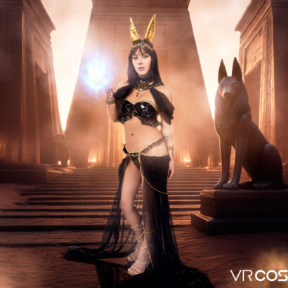 Megan Mistakes in Palworld Anubis A XXX Parody at VR Cosplay X