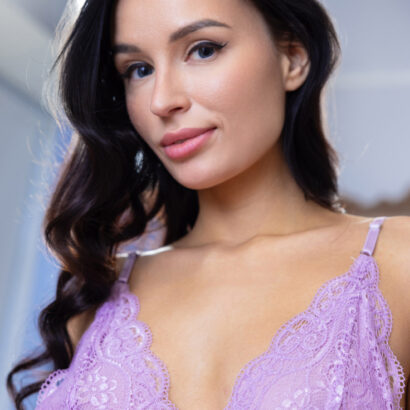 Milena Ray in Violet Queen at Femjoy