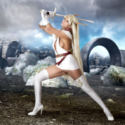 Nikita in Elven Noble at Cosplay Erotica