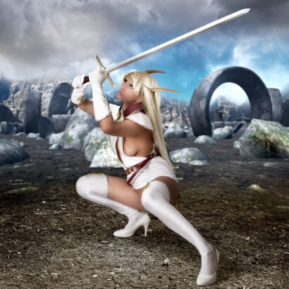 Nikita in Elven Noble at Cosplay Erotica