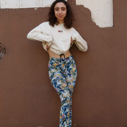 Emma Velazquez in Gives Us Flowers at Zishy