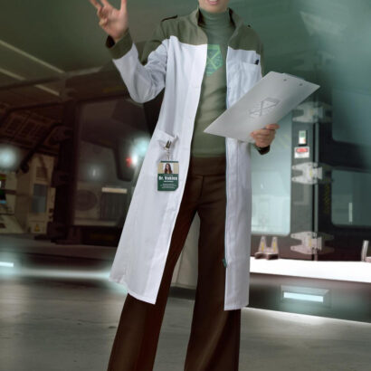 Stacy in Alien Autopsy at Cosplay Erotica