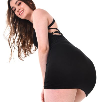 Danna in Sexy In Black at IStripper