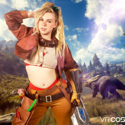 Maisey Monroe in Monster Hunter Wilds A XXX Parody at VR Cosplay X
