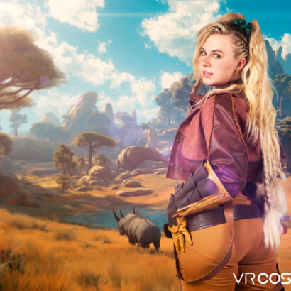 Maisey Monroe in Monster Hunter Wilds A XXX Parody at VR Cosplay X