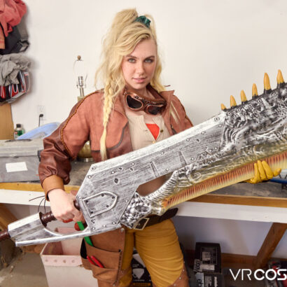 Maisey Monroe in Monster Hunter Wilds A XXX Parody at VR Cosplay X