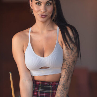 Roxy Mendez in Trick Shot at Skin Tight Glamour