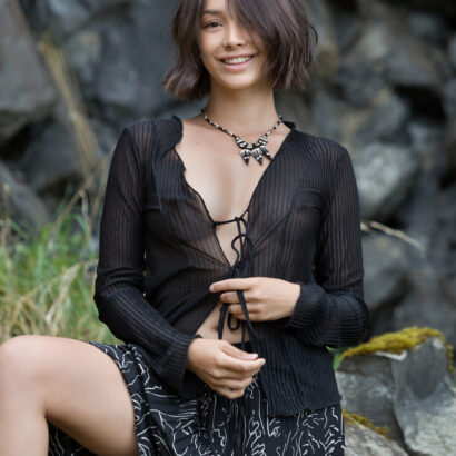 Olivia Linz in Wild Nature at Femjoy