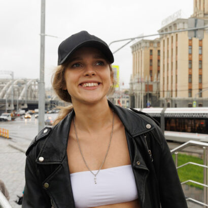 Xena Khrabry in Moscow Tour Guide 1 at Zishy