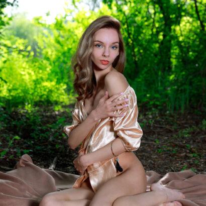 Josephine Jane in Forest Embrace at MetArt
