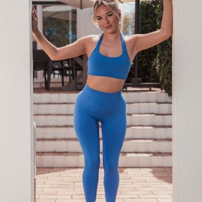 Maisie Houlding Ward in Arched Athleticism at Skin Tight Glamour