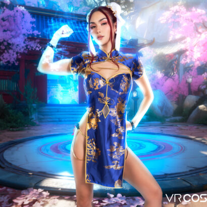 Scarlette Moon in Street Fighter Chun Li A XXX Parody at VR Cosplay X
