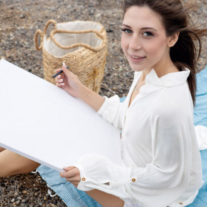 Usha in Free Rein at MetArt