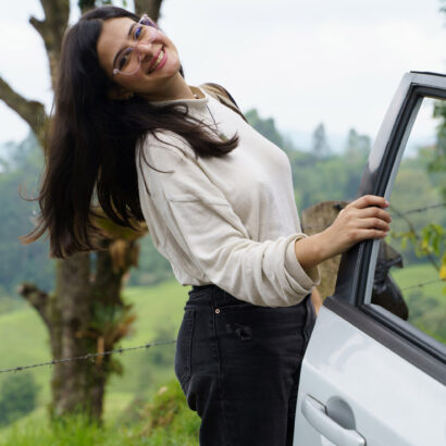 Pamela Cuevano in Casting Car 1 at Zishy
