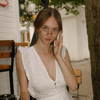 Ariel Gossimer in Black And White 1 at Zishy