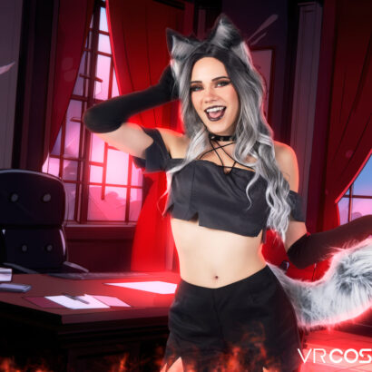 Rose Caarter in Helluva Boss Loona A XXX Parody at VR Cosplay X