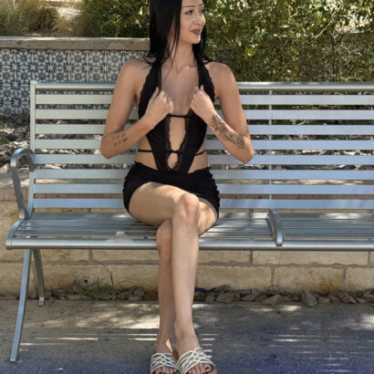 Kourtney in Lingerie In Public at FTV Girls