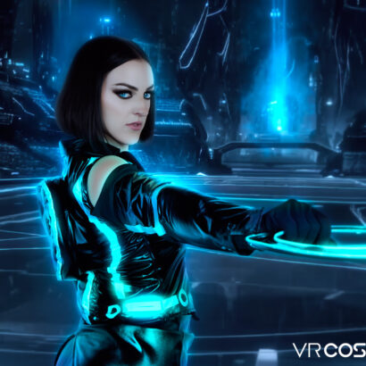 Lucy Lotus in Tron A XXX Parody at VR Cosplay X
