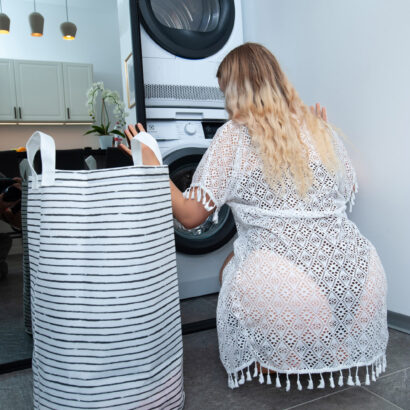 Nikoletta and Lilly A in Laundry at Femjoy