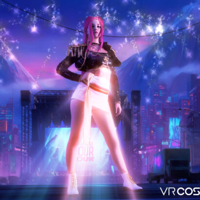 Catherine Knight, Leya Desantis and Kwini Kim in KPop Demon Hunters A XXX Parody at VR Cosplay X