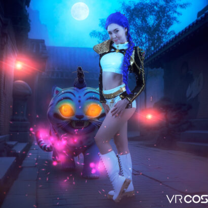 Catherine Knight, Leya Desantis and Kwini Kim in KPop Demon Hunters A XXX Parody at VR Cosplay X