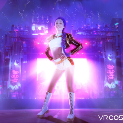 Catherine Knight, Leya Desantis and Kwini Kim in KPop Demon Hunters A XXX Parody at VR Cosplay X