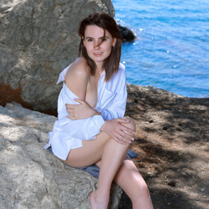 Nika in Lookout Spot at MetArt