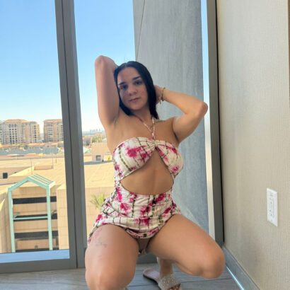 Simone in Dress Exposure at FTV Girls