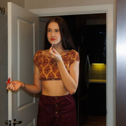 Athena Heart in Legs For Nights at Zishy