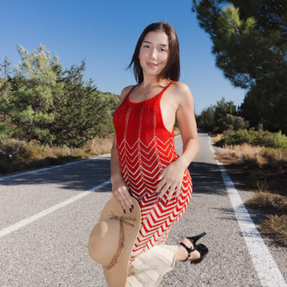 Layla Scarlett in Alone In The Olive Grove at Watch4Beauty