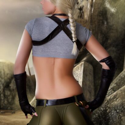 Kyra in Kenpo Practice at Cosplay Erotica