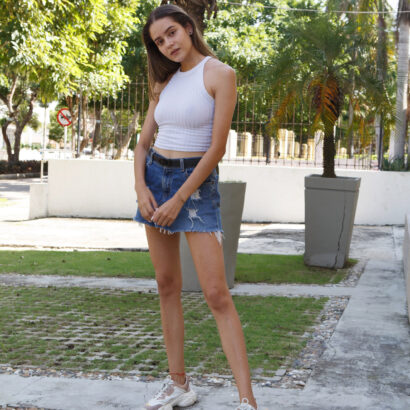 Tiana Franco in Sweat Therapy at Zishy