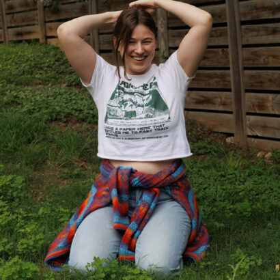 Riley Nixon in Backyard Portraits at Zishy