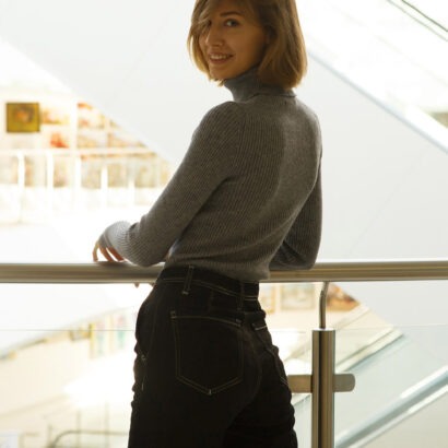 Jody Naitos in Bold In Cold at Zishy