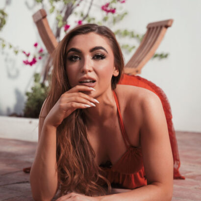 Blossom May in Scarlet Silhouette at Hayleys Secrets